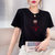蒂克罗姆舞狮中国纯棉T恤T5005(黑色 XXL)