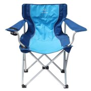 康尔健野（KingCamp）KC3803铝管扶手连体椅（蓝色）