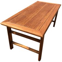 永岩钢木  820*2000*900mm木质中式长条桌 YY-0180(桃木色 默认)