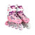 美洲狮（COUGAR）鸟巢 MS851溜冰鞋成人轮滑鞋儿童可调直排轮旱冰鞋(粉紫 L码38-41码可调)