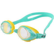 飞佳佳儿童平光泳镜 防水防雾男女童泳镜儿童游泳镜防紫外线镀膜镜片(绿色)