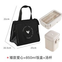 饭包手提带饭午餐袋学生饭盒袋提包饭袋子便当包防水装饭盒手提袋