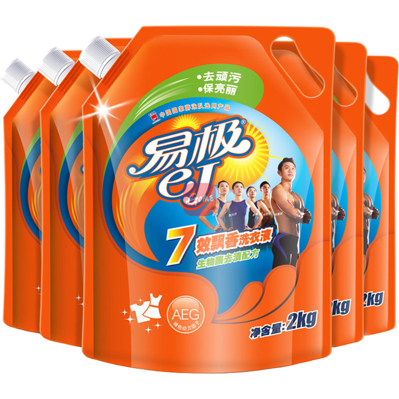 澳雪 易极7效飘香洗衣液2kg(单包装(2kg)