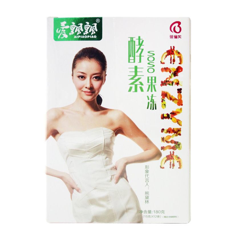 艾米粒爱飘飘酵素soso果冻 180g