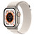 Apple Watch Ultra (GPS + 蜂窝网络) MQFC3CH/A 49毫米钛金属表壳+星光色高山回环式表带