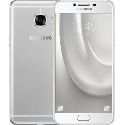 三星手机Galaxy C5000皎洁银(64G) 全网通4G手机 双卡双待