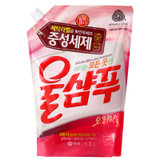 爱敬中性洗衣液袋装1.3L 韩国进口(含柔顺因子)