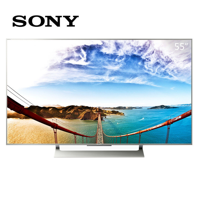 索尼(sony) kd-55x9000e 55英寸4k超高清智能led液晶平板电视(银色)
