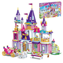 古迪儿童女孩6-14岁  皇家舞会立体拼插玩具拼装城堡公主系列塑料12539 真快乐超市甄选