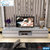 莫忘爱家 钢化玻璃烤漆客厅地柜 创意小户型电视柜(白玻璃 2.0米)
