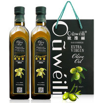 欧维丽特级初榨500ml*2瓶礼盒 橄榄油 西班牙进口