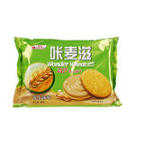 咔麦滋高纤夹心饼干(花生酱味)345g/袋