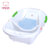 小米米minimoto婴儿用品 婴儿洗澡网浴网宝宝沐浴床架洗澡椅网(粉绿)
