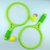 儿童羽毛球拍幼儿园运动网球拍套装男女孩亲子互动玩具体育礼物(浅森绿【2拍+2球】-网兜装 对拍)