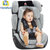 雷诺思/Renolux 步步高123 法国原装 儿童安全座椅 9月-12岁(炫白黑)