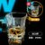威士忌酒杯洋酒杯套装水晶玻璃家用创意古典酒吧白兰地喝啤酒杯子(【290ml】冰川杯 买一送一)