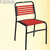天尚*健康椅职员椅办公家具椅子人体工程学电脑椅麻将椅橡皮筋椅(双层红色)