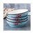 2/4个装花瓣色釉盘利比盘家用陶瓷菜盘子饭盘深盘汤盘餐具碗碟子(4个装7.5英寸利比盘  蓝色 默认)