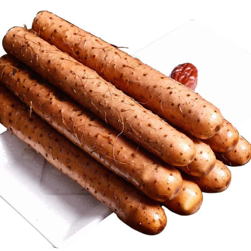 甄糯河南焦作六星鲜沙土铁棍山药5斤装