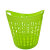 爱丽思IRIS 家用多功能环保软质塑料收纳筐污衣篮 SBK-400(绿色)