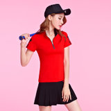 莉菲姿 夏季修身新款T恤时尚百搭可爱卫衣运动简约性感休闲套裙两件套(红色 M)