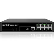 艾泰（UTT）S908P-24V 输出24V 百兆 802.3af标准 8口非标PoE供电网络交换机内置工业级电源