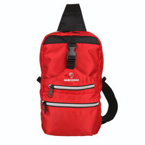 MASCOMMA男女款休闲单肩斜挎包9.7寸平板电脑IPAD胸包背包BS00904(红色)