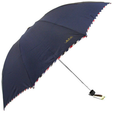 晴雨伞推荐：天堂3311E三折超大商务晴雨伞（蓝色）