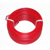 山花牌电线电缆 NH-BV25平方国标 单芯单股铜芯家装耐火100米硬电线(红色 NH-BV25)