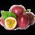 紫色百香果 新鲜生鲜水果 精选一级果 中果1斤【约11个左右】(【精选】中果1斤【约11个左右】)