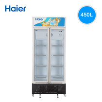 海尔（Haier）SC-450G商用立式保鲜冰柜 海尔冷藏柜风冷展示柜水果饮料保鲜柜 玻璃门冷柜