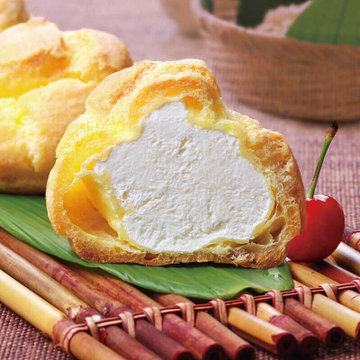 乐肴居 冰心泡芙150克 10粒装