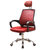 匠林家私电脑椅家用升降椅子办公椅子电脑椅(红色 黑框)第2张高清大图