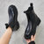 回力 Warrior 马丁靴加绒女士高帮休闲鞋耐磨冬季户外保暖工装鞋潮流女鞋 WXP(WZ)-0208M(黑色加绒 40)