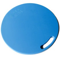 西派珂/CMCPACK 菜板塑料砧板水果案板切菜板子带把手无把手圆形刀板面板(彩色 规格300*15mm)(蓝色 规格300*15mm)