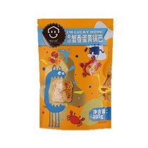 幸运小筑咸蛋黄海苔肉酥鱼虾味川味蟹黄味小龙虾味锅巴糯米锅巴酥脆咸零食网红休闲零食出游小吃咸蛋黄味248g*3袋【独立内袋(默认颜色 默认版本)