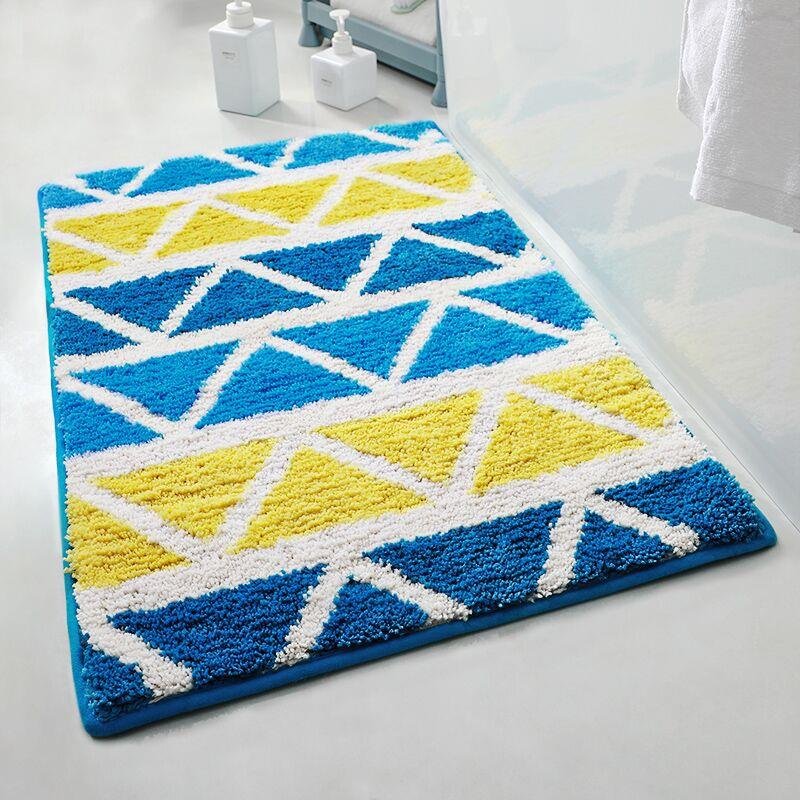 地垫地毯卫生间门口防滑垫子厕所脚垫门垫进门卧室家用小7wj(耐脏防滑
