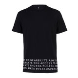 VERSACE 范思哲VERSUS男装 男士时尚休闲宽松圆领短袖T恤 BU90348 BJ10289(黑色 XS)