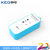 韩电USB插座炫彩2a桌面插座充电插排手机充电插线板接线板拖线板(1K1U 活力蓝)
