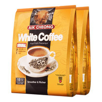 益昌老街3合1原味速溶白咖啡粉15条600g*2袋 马来西亚进口