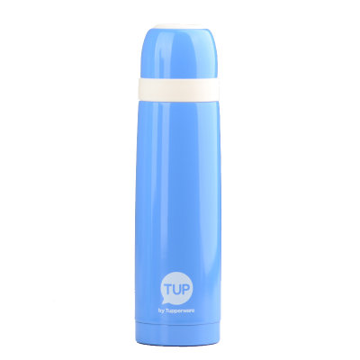 特百惠保温杯500ml 男士不锈钢保温瓶女士保温壶便携水杯(蓝色) 特百惠保温杯500ml 男士不锈钢保温瓶女士保温壶便携水杯(蓝色)