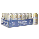 德国进口啤酒 Kaiserdom 凯撒顿姆白啤酒500ml*24听 整箱装(1 整箱)