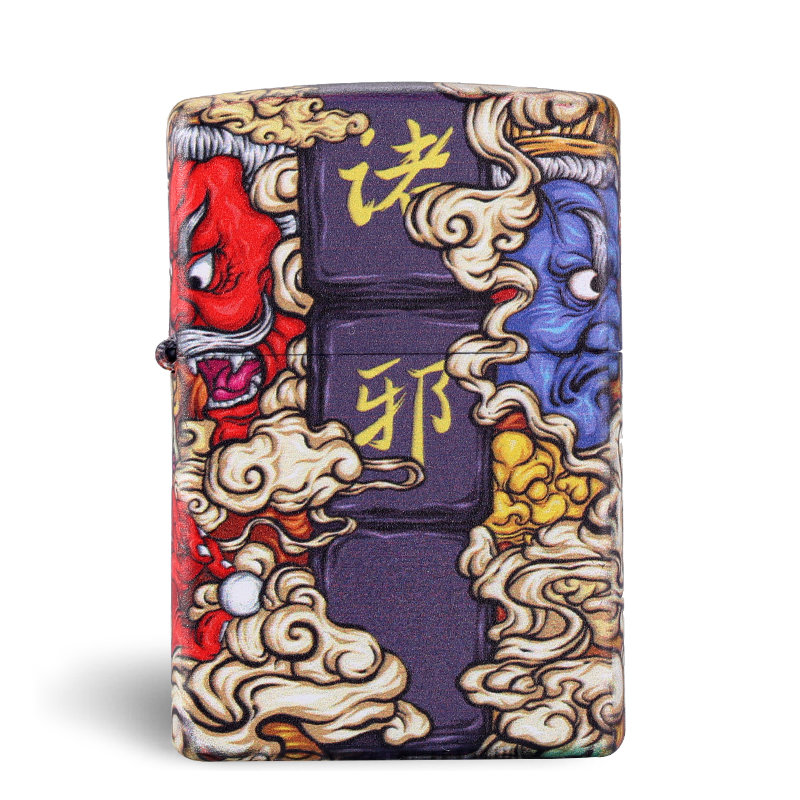 哑漆彩印 国潮风 黄金万两 zppo 限量(如图(新机不含油) 诸邪退散)