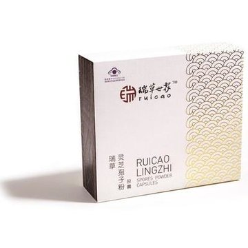 瑞草世家灵芝孢子粉胶囊200mgx80粒盒滋补养生圣品