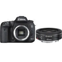 佳能（Canon） EOS 7D Mark II套机（EF 40mm f/2.8 STM定焦镜头） 7D2单反套机(套餐八)