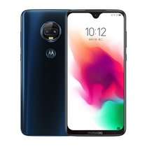 摩托罗拉 motorola G7 PLUS B 丽音降噪 光学防抖大光圈 全网通移动电信联通4G手机 双卡双待(深海蓝 官方标配)