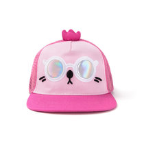 巴拉巴拉女童帽子夏装2018新款甜美中大童鸭舌帽韩版时尚棒球帽女