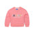 Skechers斯凯奇女童 新款时尚彩虹字母舒适保暖套头衫SK3GT18SC12(粉色)
