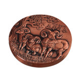 南京造币 《三羊开泰》2015羊年大铜章
