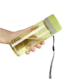 乐扣乐扣水杯 便携随手杯塑料随身杯 大容量学生运动水杯子(绿色600ml)